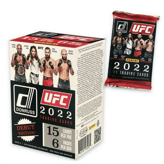 2022 Panini UFC Donruss Debut Edition Trading Card Blaster Box