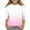 Pink, variant on Spazoro Kids Girls Pullover Shirts Tee, Spring and Summer 3/4 Sleeve Round Neck Gradient Print Fashion Casual Tops for Child Girls Blue Size 3-4T