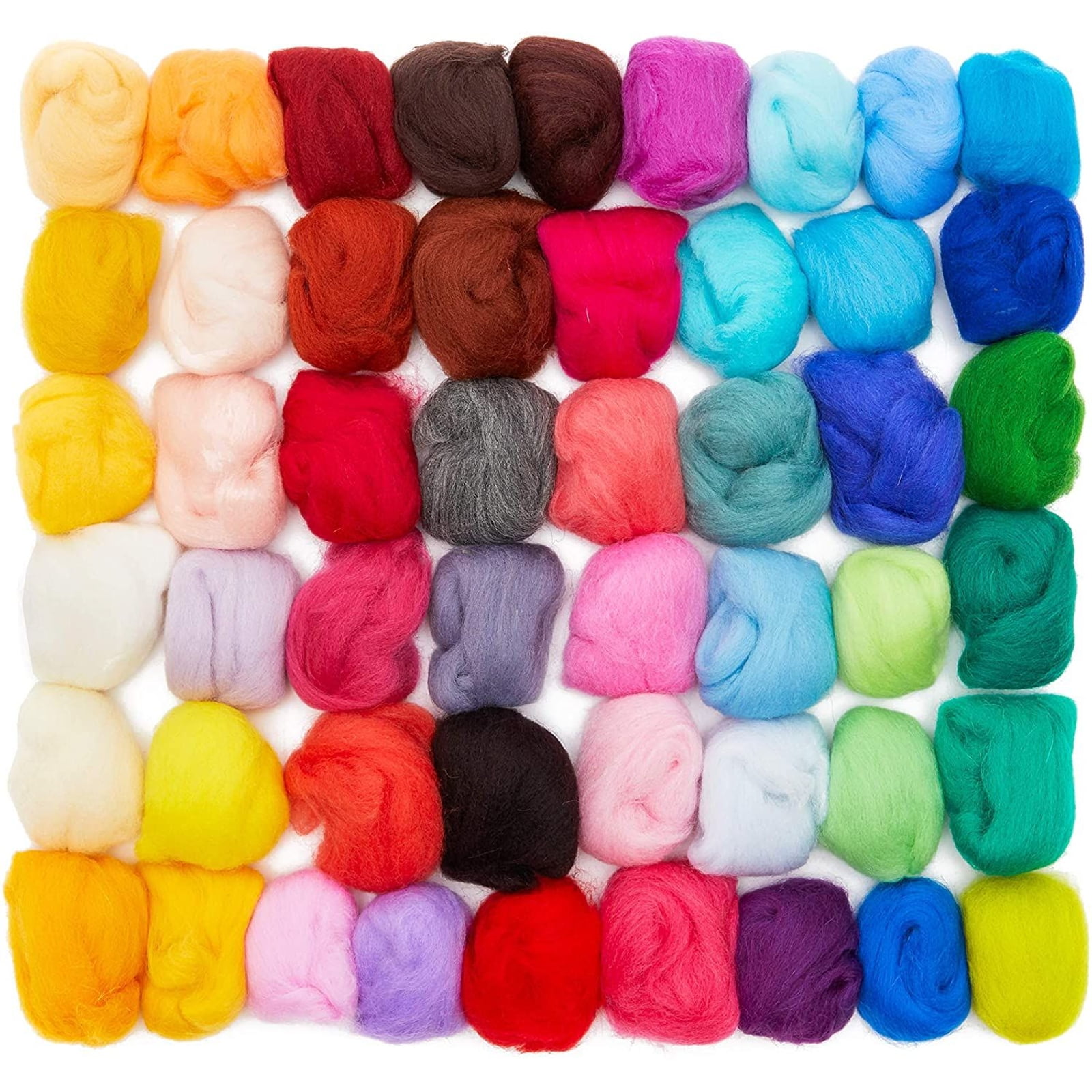 Weaving & Tapestry Natural Batt Wool Felt Weaving SuppliesFelting