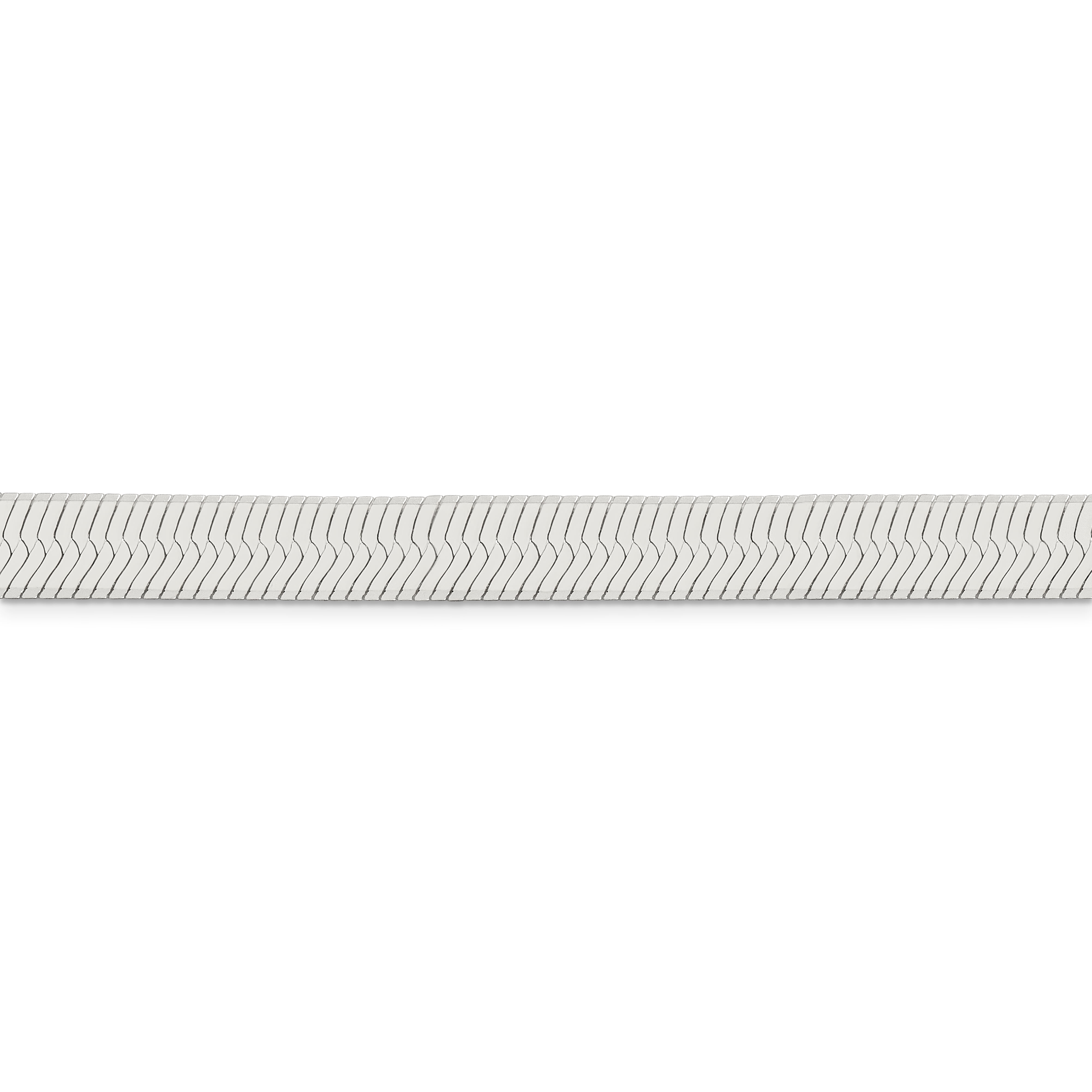 Primal Silver Sterling Silver 8.75mm Magic Herringbone Chain