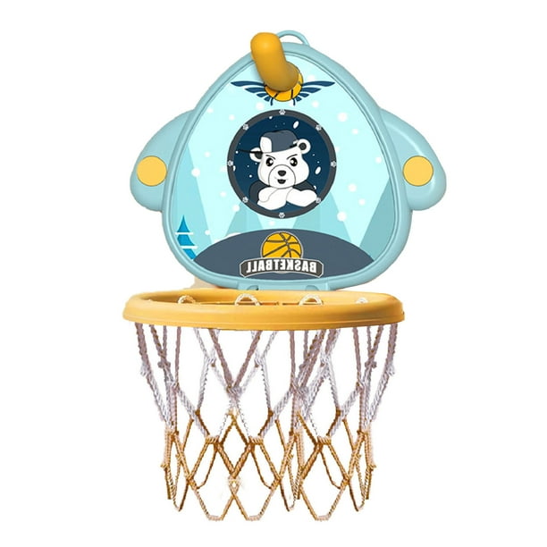 Aro De Baloncesto Para Niños, Material De PVC, Portería De Baloncesto Pequeña, Tablero Engrosado, Soporte De Pared Plegable Para Juegos Para Niños
