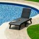 thumbnail image 2 of Camastro Portatil Plegable Gris Alberca Playa Jardin, 2 of 4