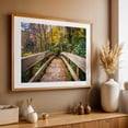thumbnail image 5 of Crossing Tanawha - North Carolina Photography Oak Framed Wall Art Print 12 x 18 inches, 5 of 6