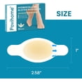 thumbnail image 3 of Povihome Gel Blister Bandages Blister Cushions Water Resistant Hydrocolloid 13 Count Toe Pack, 3 of 7