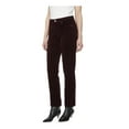 thumbnail image 2 of Buffalo David Bitton Women's Stretch Straight Leg Corduroy Pant, Mulberry, 4/27, 2 of 6