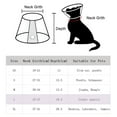 thumbnail image 2 of DEELLEEO Dog Cone Collar Adjustable Protective Collars for Pet Dog Cat Recovery After Sergery (L), 2 of 4