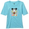 Cuties - Juniors Mickey Mouse Sleep Tee Shirt