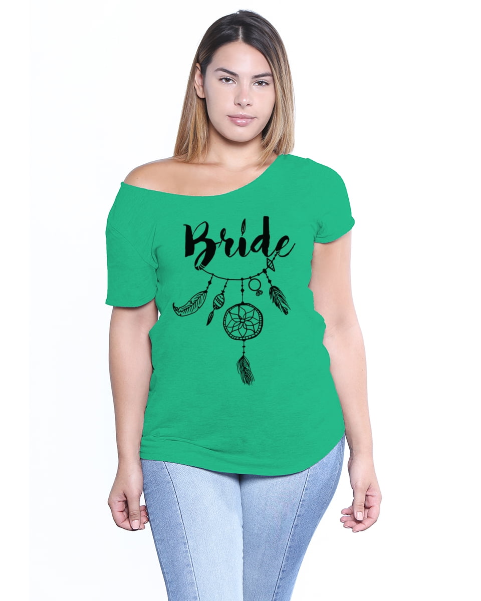 Dreamcatcher Bride Off Shoulder Shirt 