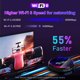 thumbnail image 4 of H96 MAX RK3528 Soporte de reproductor multimedia 2.4G / 5G Wifi6 Set-top box para Android 13 Barbie Nuevos Originales, 4 of 9