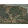 thumbnail image 2 of Walter Crane 24x18 Gold Ornate Framed and Double Matted Museum Art Print Titled - Italian Farmhouse (1871-3), 2 of 4
