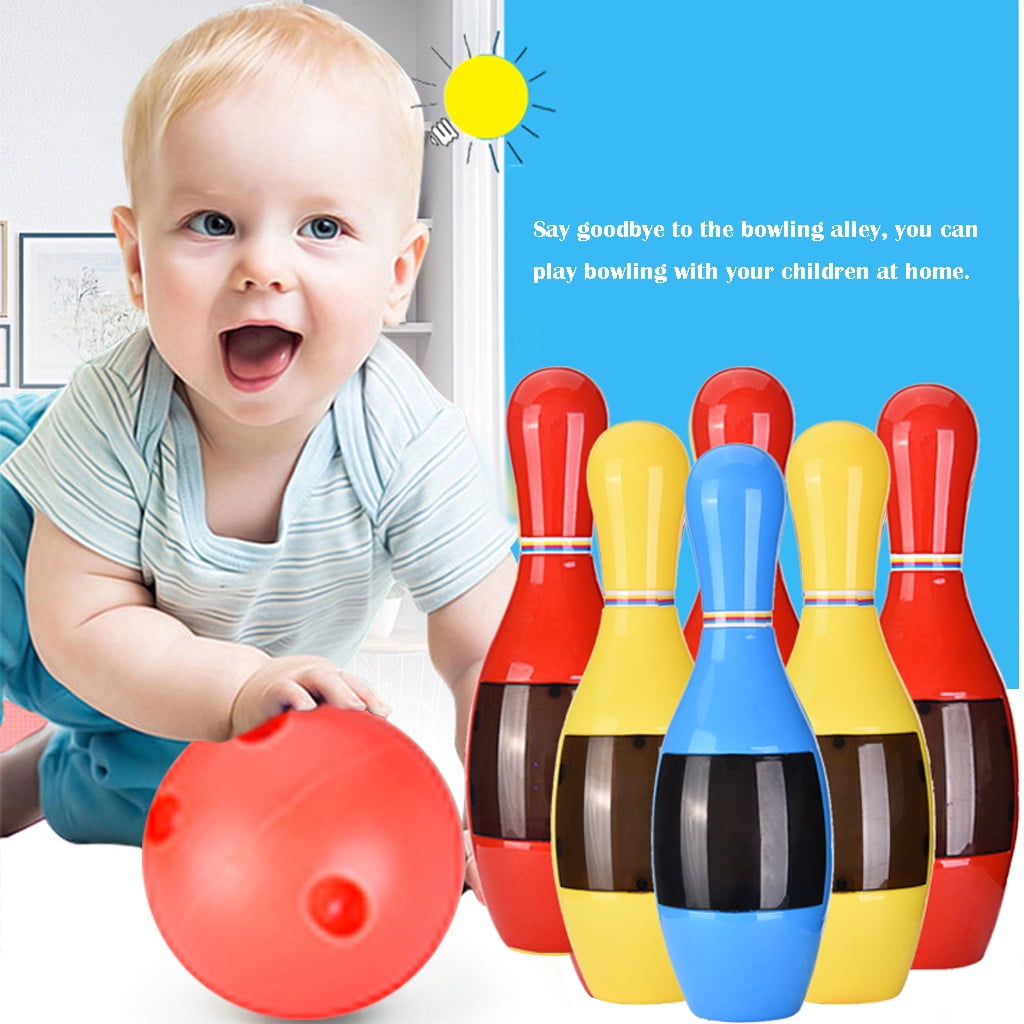 toy bowling set target