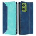 thumbnail image 1 of Funda FOXDOCK para Motorola Moto G06 de Cuero Premium Bicolor con Ranuras RFID, Carcasa Tipo Billetera Antigolpes y Soporte Plegable, 1 of 6