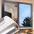 thumbnail image 4 of One Way Reflective Window Film, Dienrx Privacy High Light Transmission Glass Sticker, Daytime Privacy Window Tint For Home Apartment Living Room Bedroom Rental Glass, 4 of 5