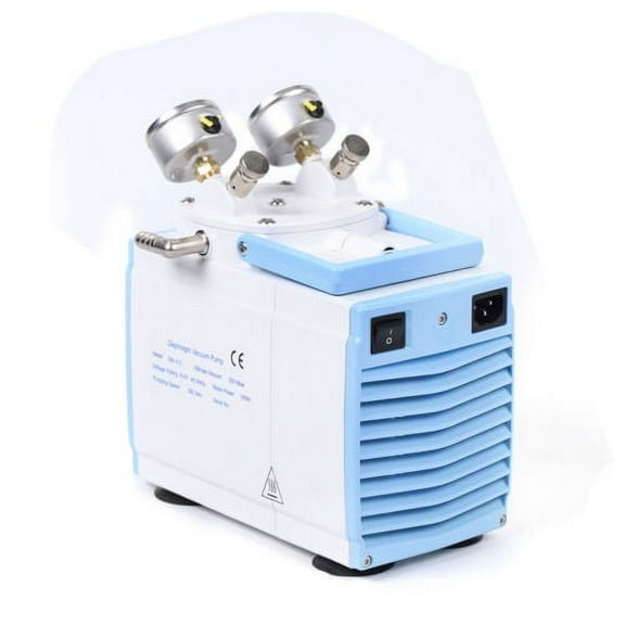 110V Oil Free Diaphragm Vacuum Pump Handheld Lab Vacuum Pump Adjustable 30L/min