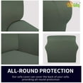 thumbnail image 5 of Easy-Going Super Stretch Sofa Slipcover Non Slip Couch Cover, Sofa Size, Grayish Green, 5 of 7