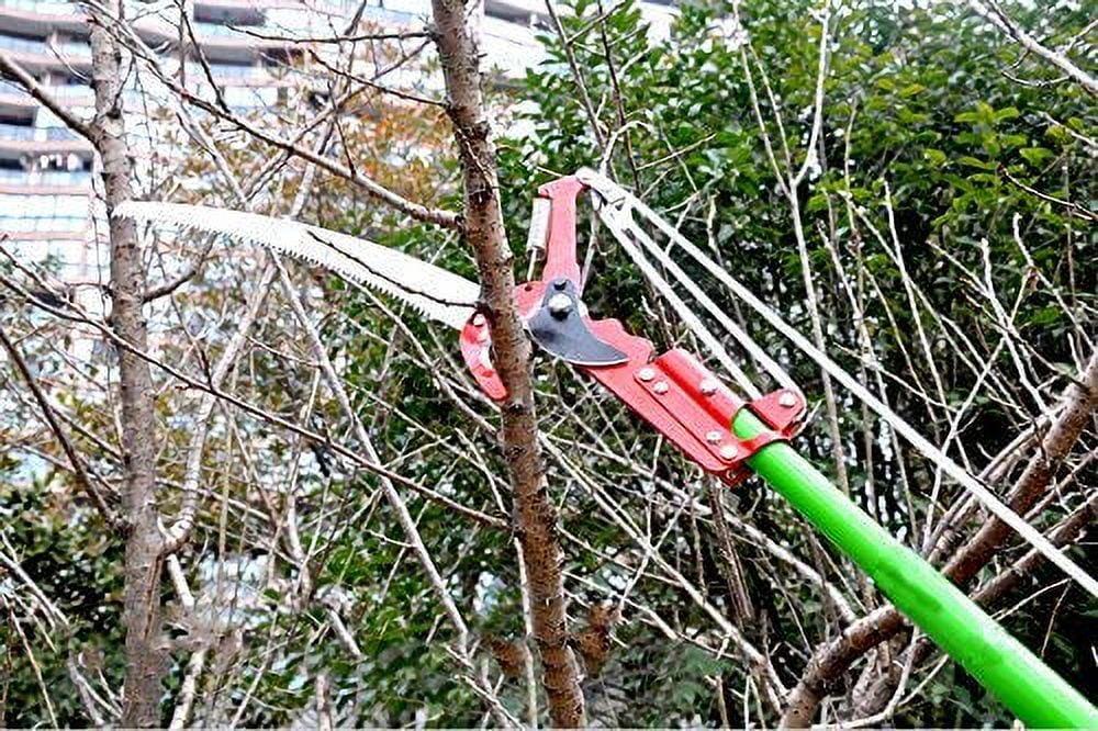 INTSUPERMAI 26 Feet Length Tree Pole Pruner Tree Saw Garden Tools Hand Saws Tree Branch Trimmer Cutter Loppers
