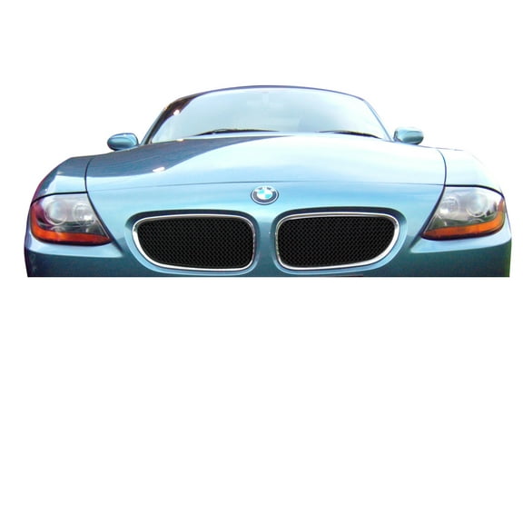 BMW Z4 Upper Grill Set - Black finish (2003 - 2009)