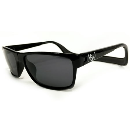 Hoven Monix (Black Gloss-Dark Grey/Grey Polarized) Sunglasses