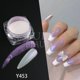 thumbnail image 1 of Uñas blancas perladas, purpurina Aurora, amarillo, rosa, cromo, polvos de luz de luna, concha de Fritillary, pigmento tipo espejo, decoración de uñas en polvo # Y459, 1 of 4