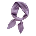 thumbnail image 2 of Ynynloco Solid Color Mulberry Silk Scarf Square Neckerchief for Women's Neck Hair Head Lightweight And Suitable For All Seasons, 2 of 2