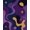 Purple, Pattern 8, variant on ODIKA 8'x10' Washable Area Rug Purple Gold Abstract Celestial Design Geometric and Astral Motifs with Modern Artistry for Living Room, Under Sectional, Family , Durable, Non-Slip