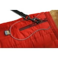thumbnail image 4 of Kurgo Loft Dog Jacket, Reversible Dog Coat, Water Resistant, Reflective, Chili Red, XL, 4 of 11