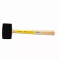 thumbnail image 3 of Rubber Mallet Wood Handle Comfortable Grip Hand Tool Safely Striking While 11 In, 3 of 3