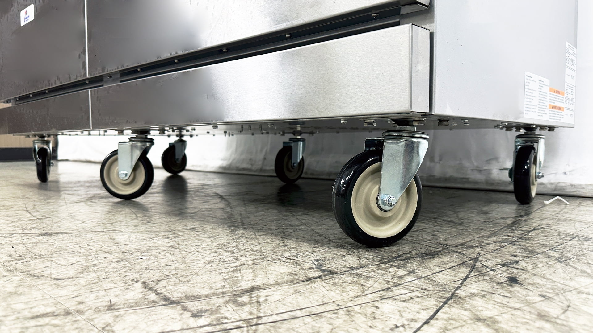 NSF 60 in. 10 Burner Gas Range with Double Ovens, Commercial  Gas Range, Heavy-duty Steel Frame