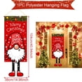 thumbnail image 3 of Bandera colgante de Papá Noel, decoraciones navideñas para el hogar, adornos navideños 2024, regalos de Navidad y Año Nuevo 2025, 3 of 5