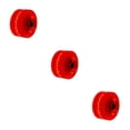 thumbnail image 3 of Toystoory Light Up Quad Roller Ruedas de skate impermeables que reducen la fricción Rueda de doble liviana Alta dureza al aire libre Rojo Type1 NO1, 3 of 6