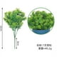 thumbnail image 2 of Hojas artificiales realistas de tarpin para exterior e interior, para jardín, hogar, decoración con hojas falsas verdes, 2 of 8