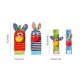 thumbnail image 3 of Bonitos calcetines de animales para bebés, sonajeros ajustables para pies y manos de dibujos animados, regalos para bebés recién nacidos, 3 of 3