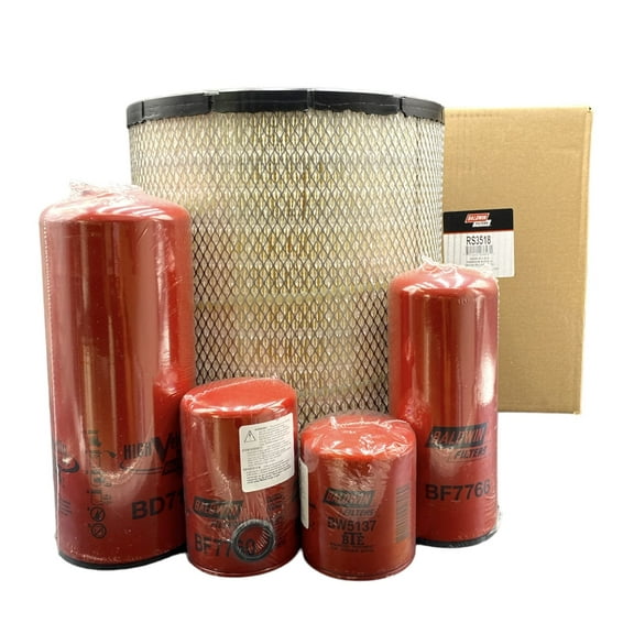 P&F Filter Kit For 2004-2007 International 9400i SBA 14.9L L6 Diesel
