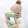 thumbnail image 7 of Zukuco 2PCS Toddler Baby Knit Hat Scarf Neckwarmer Winter Warm Beanie Hat Ski Cap, 7 of 7