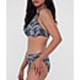thumbnail image 3 of Printed Muse Halter Bikini Top Swimsuit, 3 of 6