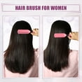 thumbnail image 2 of Hair Brush Detangling Brush for Women Travel Wet Hair Brush for Straight Curly Hair Barber Brush Tools Pink, 2 of 7