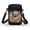 Black Cat Blue Denim, variant on HELLHERO with Adjustable Strap Messenger Bag, Stylish Polyester for Daily Commute or Casual Outings Butterfly