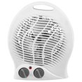 thumbnail image 1 of Hauz - Ventilateur Portable 12 Pouces + Chauffage, Thermostat Réglable, 1500W, Blanc, 1 of 2