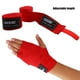 thumbnail image 4 of Soidarity 1 par de vendas elásticas para manos de 2,5 metros de largo para adultos, práctica de entrenamiento de boxeo, correas de protección de manos Boxeo rojo Soidarity OD0486-03, 4 of 6