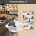 thumbnail image 5 of Yayeee Toggle Light Switch Wall Plate 1-Gang 4.5"x2.7" Home Decorative Outlet Cover, Orange Cartoon Houses, 5 of 7