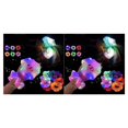 thumbnail image 1 of Jumpingount 6 piezas de gomas para el cabello con LED, banda para el cabello luminosa, bandas para el cabello que brillan intensamente, práctico Type2 NO2, 1 of 6