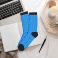 thumbnail image 6 of KLL Colorful Snake Print Cool Socks Men's Women's Crew Socks Funny Crazy Novelty Stockings, 6 of 7