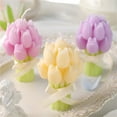 thumbnail image 6 of SSNTSY Rose Flower Clusters Candle Decorative Candle Bouquet Aesthetic Scented Candle 3.9 inch for Table Photo Prop Valentine's Day Birthday Gift, 6 of 6