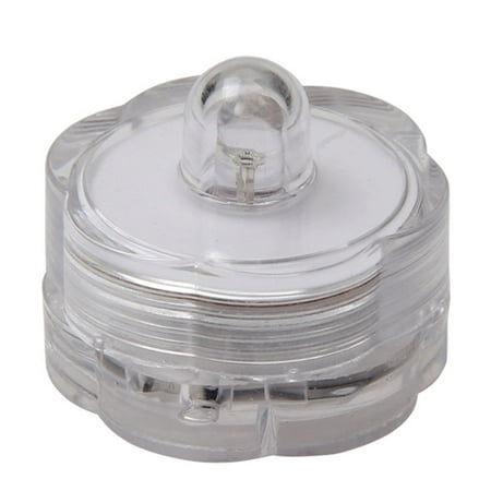 12 Warm White LED Submersible Tea Lights – Waterproof For Wedding & Decor