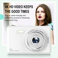 thumbnail image 4 of Zznnkj Digital Camera, FHD 1080P Camera, Digital Point and Shoot Camera with 48MP 16X Zoom, Anti-Shake Portable Compact Small Camera Gifts for Teens Boys Girls Kids Seniors, 4 of 6