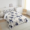 thumbnail image 3 of Feelyou Eat Hockey Sleep Full Size Comforter Sets, Winter Sport Lover Bedding Comforter Set, Teens Kids Boys Girls Reversible Bedding Sets, Luxury Bedroom Decor, 3-Piece, 3 of 8