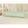 thumbnail image 6 of Unique Bargains 1 Pcs Pillow Cases Breathable Cooling Pillow Covers Green 20"x60", 6 of 8