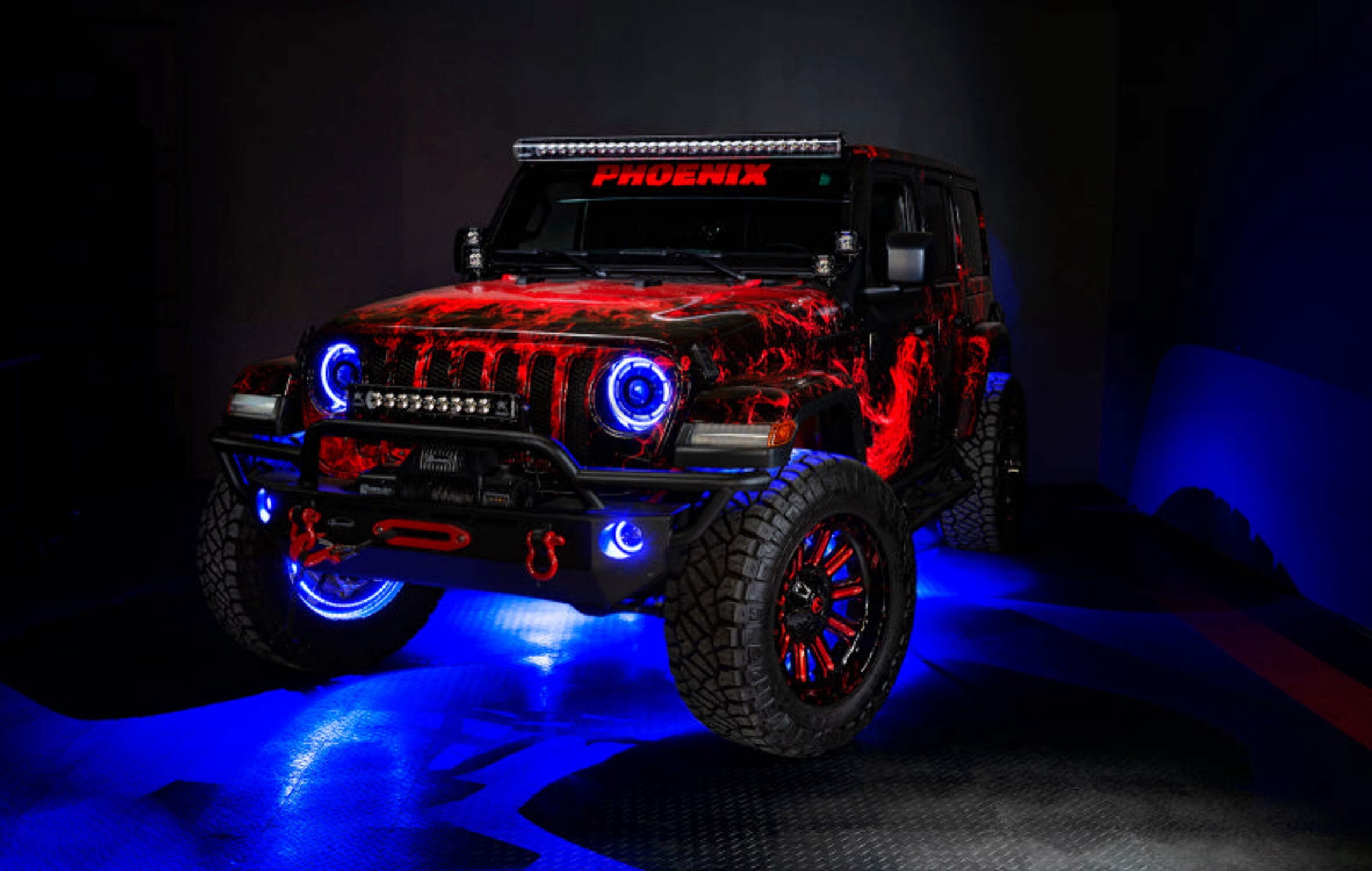 Oracle Light 5797333 Bluetooth Colorshift LED Rock Light Kit