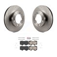 thumbnail image 1 of Transit Auto Front Disc Brake Rotors and Ceramic Pads Kit for Car Toyota Tacoma 4Runner FJ Cruiser K8A-104067, 1 of 11