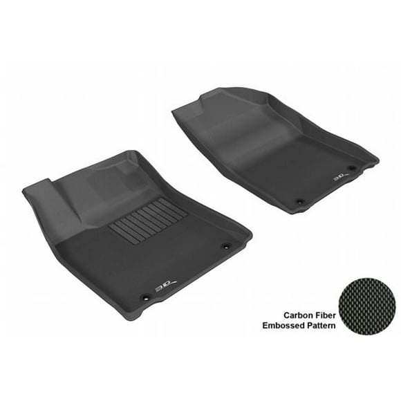 3D MAXpider L1LX02711509 LEXUS ES350 2013-2014 KAGU BLACK R1 Floor Mat